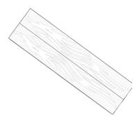 BaotyJie 2 Car Stickers for The Bodywork Side, Easy to Apply to Motorhomes, Car Doors, Buses, Vehicles, White