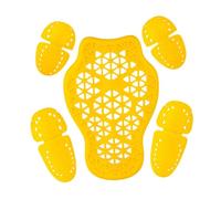 BaotyJie 5x Motorcycle Jacket Armor Inserts Level 2 Protective Gear Set Removable for Motorbike