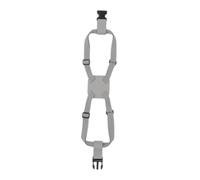 BaotyJie Add A Bag Luggage Strap Travel Accessory Tie Together for Connecting Baggage Together Elastic Travel Suitcase Connector Belt, Silver