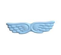 BaotyJie Angel Wing Keyboard Wrist Rest Desk Elbow Pad Gift AntiSlip Cushion Computer Arm Rest for Game Office Workshop Working Dorm, Blue