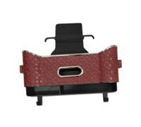 BaotyJie Car Headrest Backseat Organizer with Hooks Auto Interior Accessory Tissue Box for Car Truck SUV Seat Back Hanging Storage Box, Red