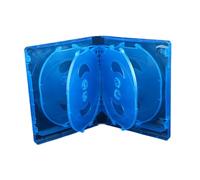 BaotyJie CD Case Organizer Prevent Scratch Portable Hard Protection Disc DVD Storage Holder for Father's Day Gifts Travelling Home Car, Blue