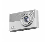 BaotyJie Digital Camera Compact Point And Camera With 68MP Output And 4K Support Selfie Camera 16x And Optical Stabilization Shell suitable for beginners city walks park visits casual, White