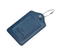 BaotyJie Luggage Tag for Women Men Travel Bag Label for Airplane Travel Outdoor Traveling, Blue