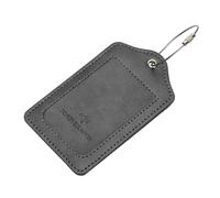 BaotyJie Luggage Tag for Women Men Travel Bag Label for Airplane Travel Outdoor Traveling, Gray
