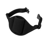 BaotyJie Microphone Belt Bag Carrier Pouch Adjustable Waistband Bag Microphone Holder for Running Exercise Fitness Instructor Speakers, Black