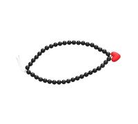 BaotyJie Mobile Phone Charm Lanyard Phone Charm String Camera Charm Strap Cute Universal Phone Charms Beaded Lanyard for Women Girls, Black