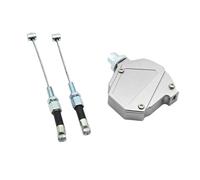 BaotyJie Motorcycle Clutch Cable, Replaces Component, Easy to Use, Motorcycle Accessory, Spare Part, Equipment, Pull Cable, argent