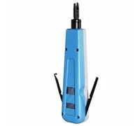 BaotyJie Network Wiring Pliers Crimping Tool Cable Termination Tool Punch Down Tool Wire Cutter with Adjustable Impact and Interchangeable Steel Tips Ergonomic, 914B with Hook