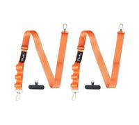 BaotyJie Phone Lanyard Crossbody Strap Gift for Women Men, Smartphone Case, ID Badges, orange