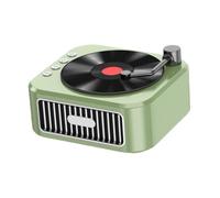 BaotyJie Portable Speaker Bluetooth Radio Elegant 800mAh Premium Music Listening Device Player for Outdoor Camping Table Home Party, Green