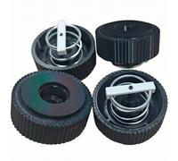 BaotyJie Turntable Feet With Cylindrical Ribbed For Player Decoupling And Shock Damping On Audio Stands
