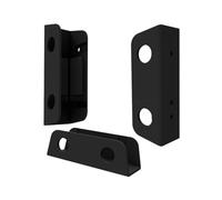 BaotyJie Wall & under Desk Laptop Mount Holder Bracket Multi Functional Enhanced Stability Simple to Install Support Stand Heavy Duty, black