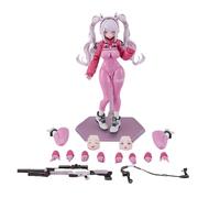 BAOWENBEI Goddess of Victory: Nikke Alice Movable Figure, PVC & ABS, Freely Recessed Model, Painted, Assembled Product, Interchangeable Faces, Tabletop Figurine, Height Approx. 5.9 inches (15 cm