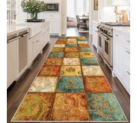 Baowhimg Hallway Runner Rug Kitchen Washable Carpet Runner Non Slip Narrow Hall Runner Rug 40 x 180 cm Kitchen Sink Carpet Underneath Furniture Area Rugs for Entryway Bedrooms Laundry Room Offices