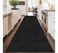 Baowhimg Hallway Runner Rug Long Hall Runner Kitchen Rug Non Slip Washable Corridor Rugs Absorbent Floor Mat 80 x 100 cm Narrow Carpet Runner for Entryway Bedroom Sink Living Dining Laundry Room