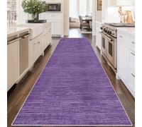 Baowhimg Hallway Runner Rug Long Hall Runner Kitchen Rug Non Slip Washable Corridor Rugs Absorbent Floor Mat 80 x 100 cm Narrow Carpet Runner for Entryway Bedroom Sink Living Dining Laundry Room