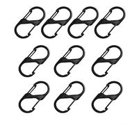 BAOWUABJ 10Pcs Anti Theft Zipper Clips - Double Opening Theft Deterrent Clasps, Zipper Locks for Backpacks Luggage Suitcase Handbags, Suitcase Locks for Traveling Camping, Travel Accessories
