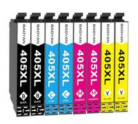 BAOYAN 405XL Multipack Compatible for Epson 405XL Ink Cartridge 405 for WorkForce Pro WF-4820 WF-3820 WF-7310 WF-7830 WF-7840 WF-4830 WF4820 WF3820 WF7310 WF7830 WF7840 WF4830 (8 Pack)