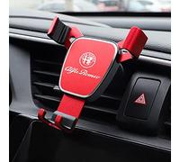 BAOYBS Car Phone Holder for Alfa Romeo 147 156 GT Giulia MY 2016 Mito, Air Vent Car Phone Mount 360° Rotation Adjustable One-Hand Operation Hands-free Men and Women Gifts,Red