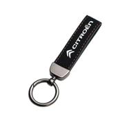 BAOYBS Personalised Auto Keychain for Citroen C4 C5 C3 berlingo C2 C1 saxo xsara, Anti-lost Multifunctional Durable Car Key Ring Holiday Birthday Gifts for Men and Women,Black