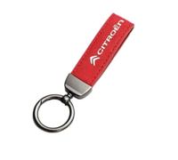BAOYBS Personalised Auto Keychain for Citroen C4 C5 C3 berlingo C2 C1 saxo xsara, Anti-lost Multifunctional Durable Car Key Ring Holiday Birthday Gifts for Men and Women,Red