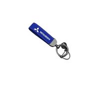 BAOYBS Personalised Auto Keychain for Mitsubishi Colt Turbo/Hybrid 2023 2024 2025 2026, Anti-lost Multifunctional Durable Car Key Ring Holiday Birthday Gifts for Men and Women,Blue