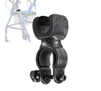 BAOZENP Universal Cane Holder for Drive Rollator, Wheelchair, Walker, Elderly Crutches Stick Bracket Accessories, 1" ID (1 PCS)