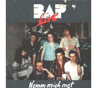BAP - BAP live / Nemm mich met / Ahn `ner Leitplank / Bildhülle / 1983 / Musikant # 1C00616511947 / Deutsche Pressung / 7" Vinyl Single Schallplatte