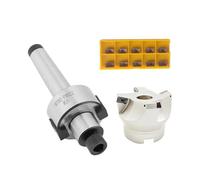 BAP300R BAP400R RAP300R Face Milling Cutter Head for C16 C20 MT2 MT3 MT4 FMB R8 FMB22 Tool Holder APMT APMT1135 APMT1604 Insert(C12-FMB22,BAP300R-63-10PCS)