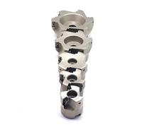 BAP400R 40 50 22 4T BAP400R 63 22 4T BAP400R 80 27 6T BAP400R 100 Milling cutter head installation CNC hard alloy blade Apmt1604(BAP400R-40-22-3T)