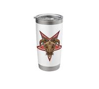 Baphomet Demon Goat Head Stainless Steel Insulated Tumbler