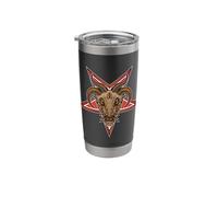 Baphomet Demon Goat Head Stainless Steel Insulated Tumbler
