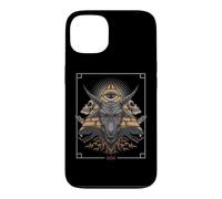 Baphomet Goat Pyramid 666 Pagan Satanist Atheist Halloween Case for iPhone 13