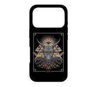 Baphomet Goat Pyramid 666 Pagan Satanist Atheist Halloween Case for iPhone 17 Pro