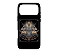 Baphomet Goat Pyramid 666 Pagan Satanist Atheist Halloween Case for iPhone 17 Pro Max