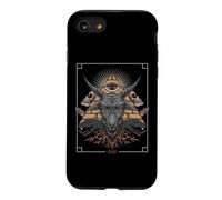 Baphomet Goat Pyramid 666 Pagan Satanist Atheist Halloween Case for iPhone SE (2020) / 7/8