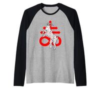 Baphomet Leviathan Cross Occult Witchcraft Satanism Gothic Raglan Baseball Tee