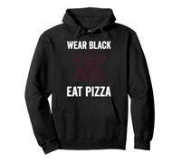 Baphomet Pentagram | Satanism | Wear Black Eat Pizza Pullover Hoodie