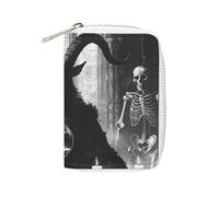 Baphomet Satan Goat Wallet for Men Women Card Holder Organizer Coin Purse Money Bag Pouch