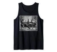 Baphomet Satanic Rituals Lucifer Occult Pagan Black Magic Tank Top