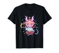 Baphomet Shirt Pastel Goth Kawaii Devil Satan Pentagram Cult T-Shirt