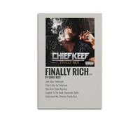 BAPINGM Chief Keef Poster Room Decor Artistic Poster for Room Aesthetic Canvas Wall Art Bedroom Decor 08x12inch(20x30cm) Unframe-style