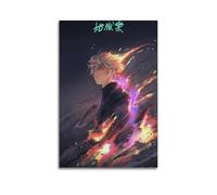 BAPINGM Hell's Paradise Poster Room Decor Artistic Poster for Room Aesthetic Canvas Wall Art Bedroom Decor 12x18inch(30x45cm) Unframe-style