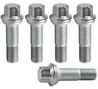 Bapmic 0009905407 Wheel Lug Nuts Bolt Stainless Steel Compatible with Mercedes Benz ML500 S550 CL63 ML350 GLK350 CL500 GL450 (Pack of 5)