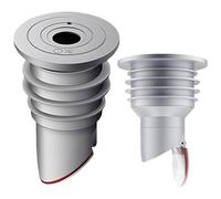 BAPPKON 2pcs Odour Proof Plugs for Washing Machines, Universal 35-40mm Drain Hose Silicone Fitting, ABS and Silicone Drain Seal Plugs, Washing Machine Drain Plug Seals