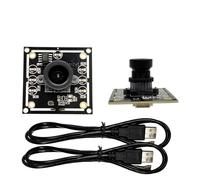 BAPPRJJ 2PCS 180 Degree Camera Module 1MP 720P OV9732 1280x720 30fps USB Camera Module Drive Free for WinXP/7/8/10 with 100cm Cable(2PCS 3.6mm lens)