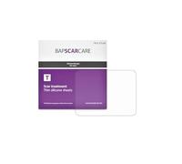 BAPSCARCARE T - Thin silicone patch - Relief scar complaints - Unlimited freedom of movement - Reusable - Highly flexible and self-adhesive - 10 x 15 cm
