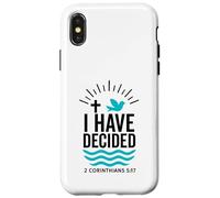 baptism baptized 2026 I have decided new christian believer Case for iPhone X/XS