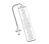 Baptism Gifts for Boys Girls Adult Christian Baptism Gifts for Women Men Left It in the Water Christmas Stocking Stuffers Confirmation Gift First Communion Easter Basket Stuffer for Kid Faith Bookmark
